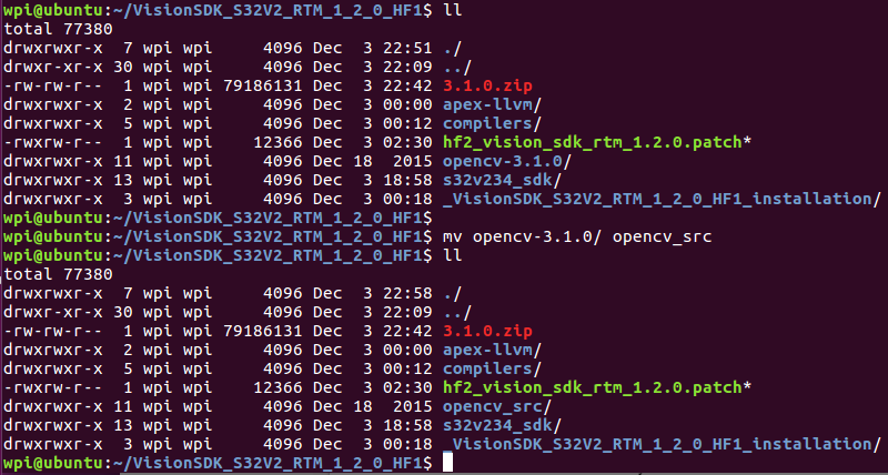 S32V Yocto BSP19 VSDK1 3 0 