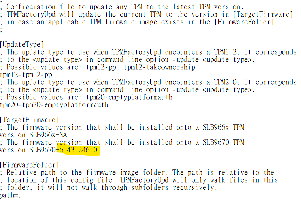 TPM1.2 config file