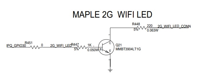 mp03.3 wifi led circuite