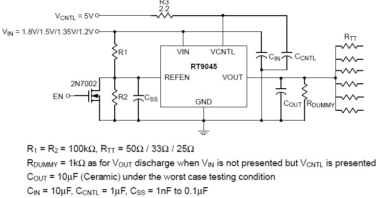 分享RT9045 总线终端调节器应用 - 大大通(简体站)