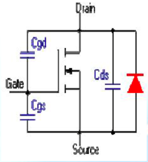 垂直MOS 的等效電路