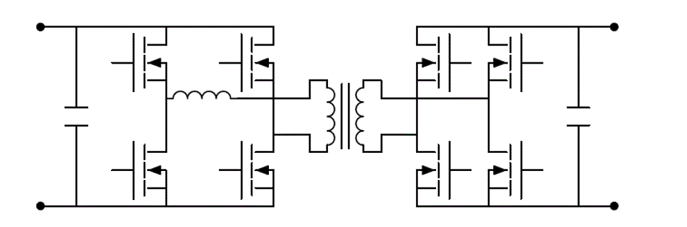 图5.全桥移相式DAB ZVT转换器