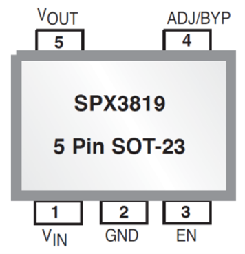 MXL-005-04-SPX3819 脚位