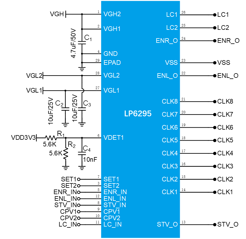 LP6295典型應用圖