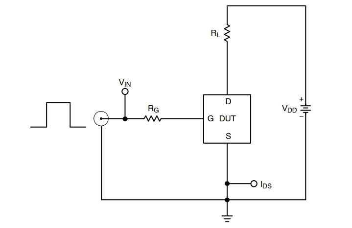Resistive Load Switching Test Circuit