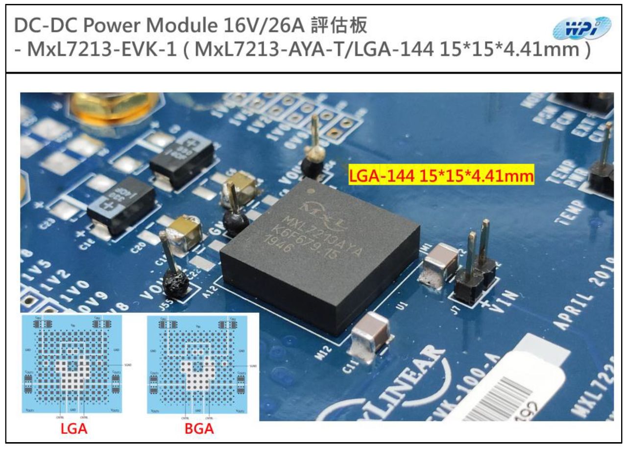 001-11-Maxlinear Power Module MXL7213 芯片外觀