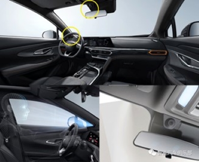 駕駛監控系統裝設示意圖