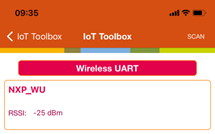 圖 4.12 BLE 連接設備選擇