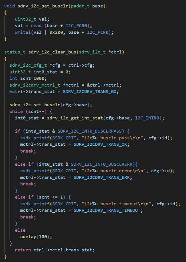 圖 3.4 測試代碼