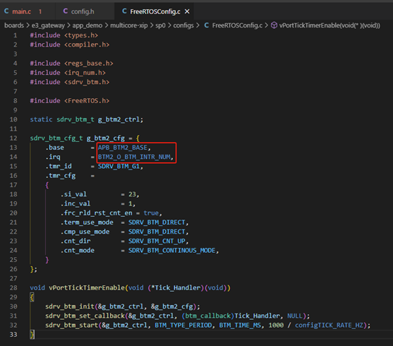 圖 3.17 sp0 工程添加 rtos Group 和 files