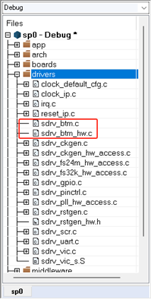 圖 3.19 sp0 工程添加 FreeRTOSConfig.c 文件