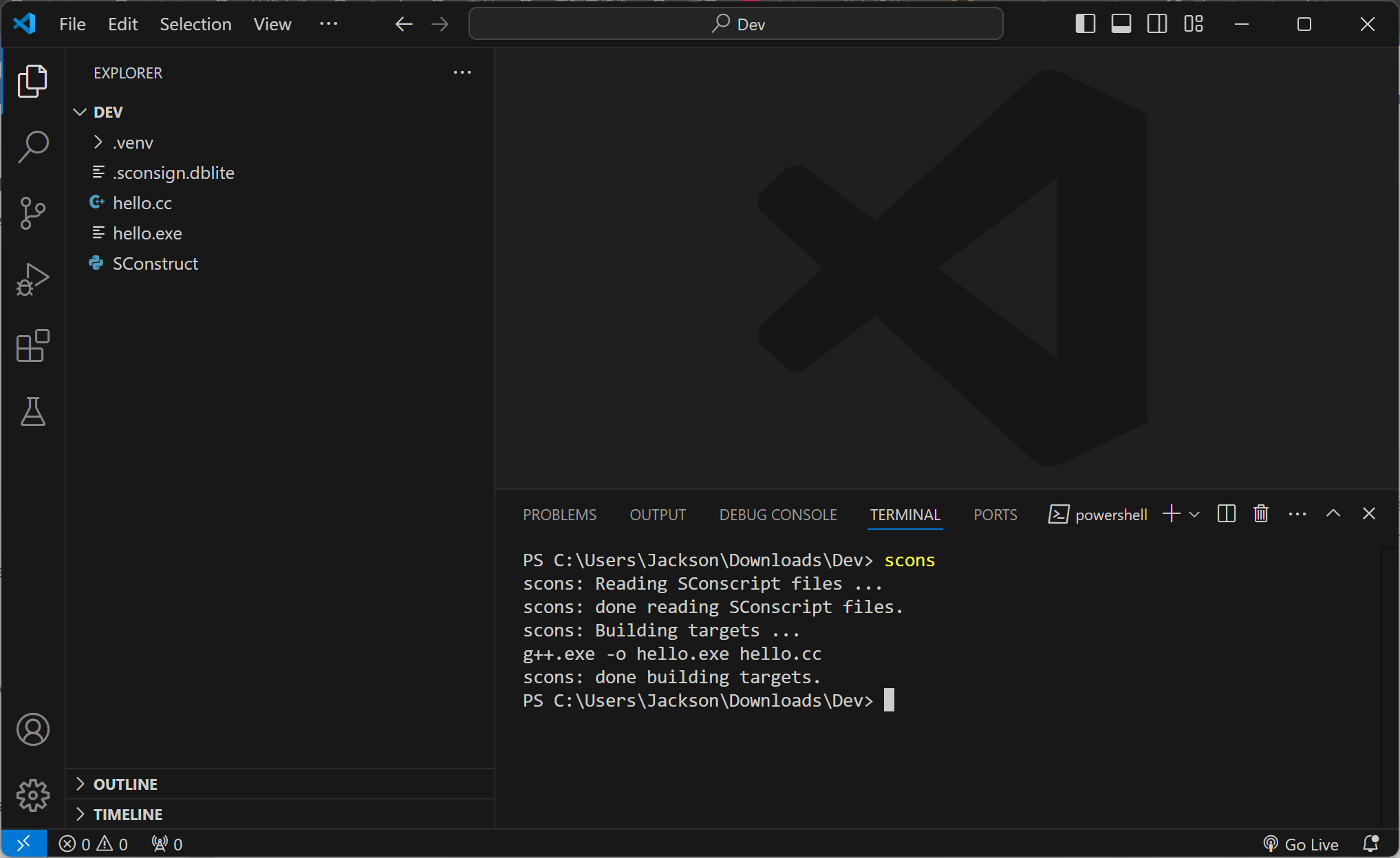 【JW's Docs - SCons 入门】：VS Code 中整合 SCons 建置系统 - 大大通(简体站)