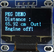 圖 11 引擎鎖止(距離僅供參考)