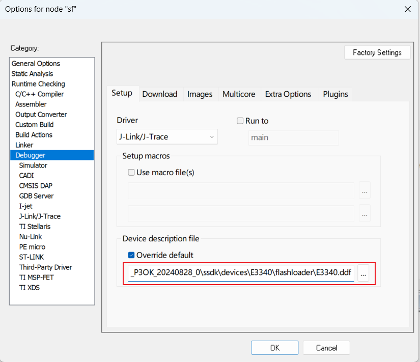 E3 IAR Jlink Debugging Method Introduction
