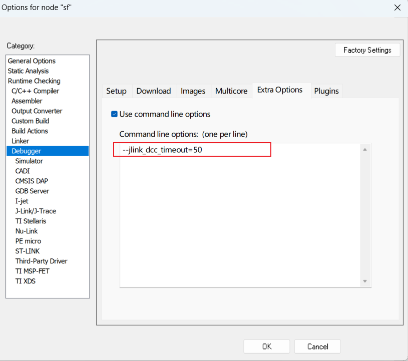 E3 IAR Jlink Debugging Method Introduction