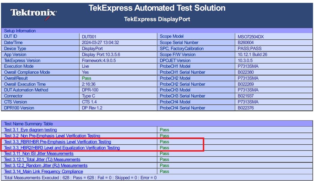 世平安森美 NB7NQ621M DP1.4a 相容性測試調整