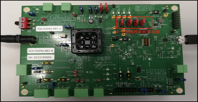 SPI 模式下撥碼開關設置