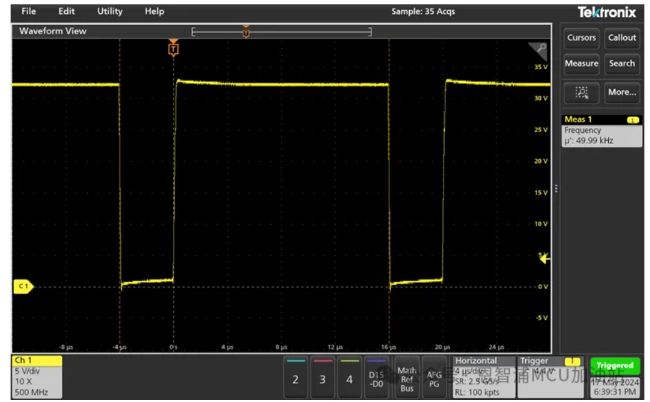 圖 13(b). 高邊 MOSFET 驅動波形
