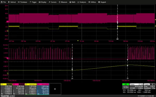 圖八 3K/100nF 740uS