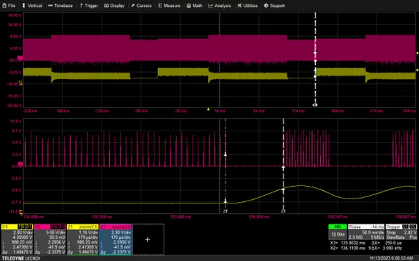 圖十三 75K/10nF 250.6uS
