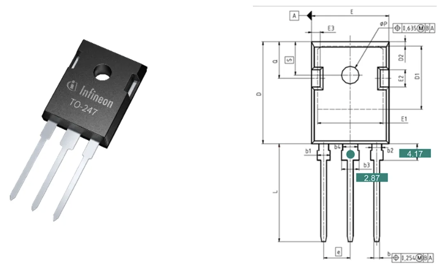 單管管腳溫度測量