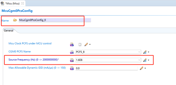 圖 2.3-2 McuCgm0PcsConfig_0 詳細配置圖