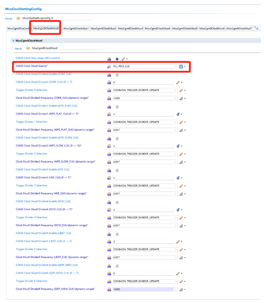 圖 2.4-1 Platform 配置頁面圖