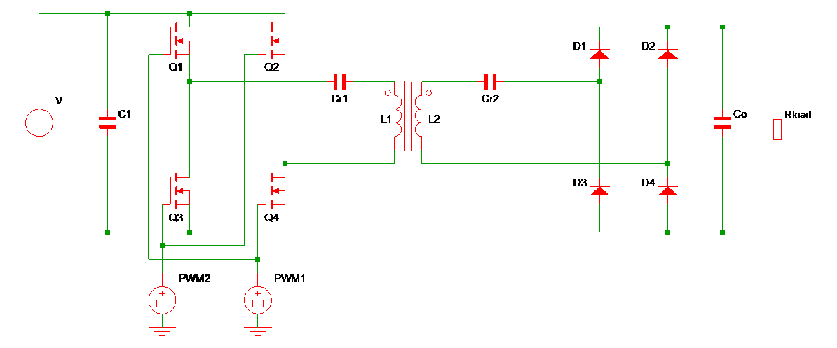 圖1、串聯-串聯無線傳輸轉換器