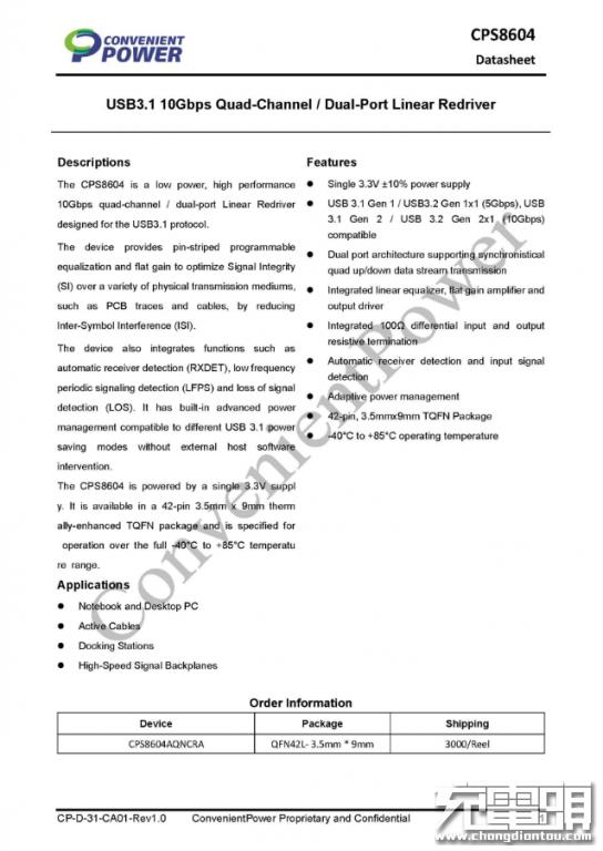 Datasheet
