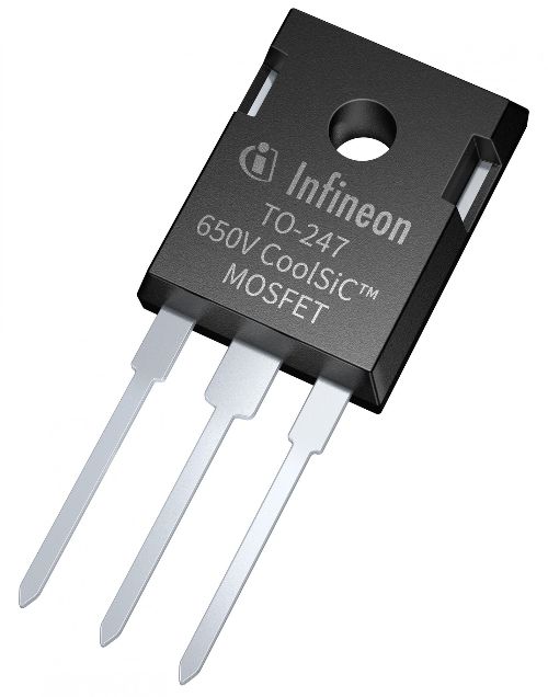 CoolSiC MOSFET 650 V 導通電阻介於 27 mΩ 至 107 mΩ，採用常見的 TO-247 3腳和 TO-247 4 腳封裝，有助於進一步降低切換損耗。如同先前推出的所有 CoolSiC MOSFET 產品，新的 650 V 系列亦採用英飛凌先進的溝槽式半導體技術。