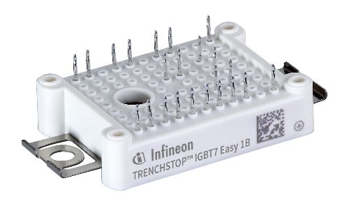 TRENCHSTOP IGBT7 晶片採用新型微溝槽技術，與 IGBT4晶片相比，其靜態損耗大幅降低，導通電壓亦降低 20%。如此可以大大降低應用中的損耗，特別是常時以中等開關頻率運作的工業馬達。