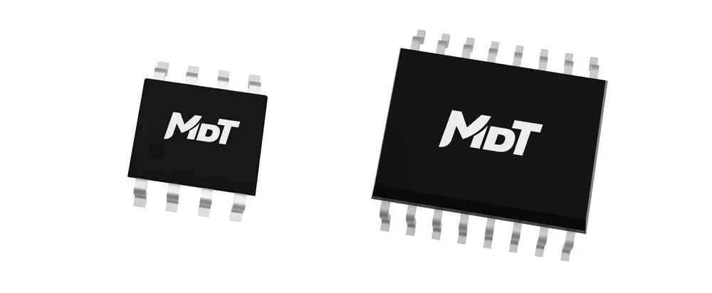 SOP8(左)、SOPW16(右)封裝圖
